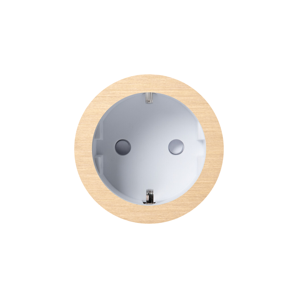 Rond 2.0 Socket F - small trim - white cup